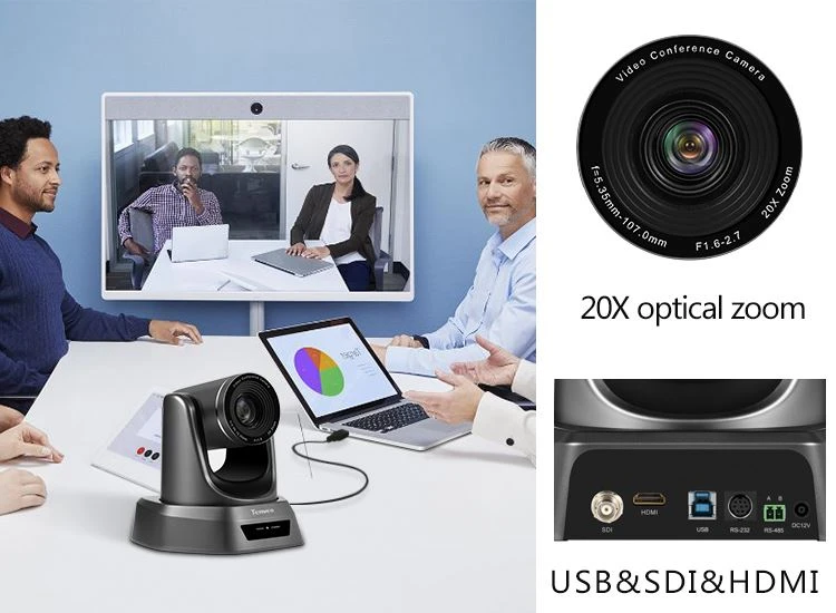 2.38 MP PTZ Video Conference Camera