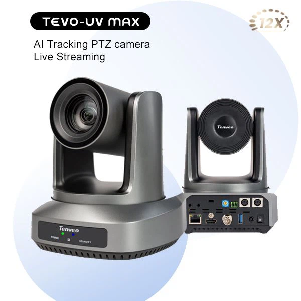 UV Max Auto Tracking NDI SDI USB IP 12x 20x 30X CONPHOR CONPERT